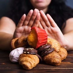 Obesity prevention, conscious eating, nutrition choices, mindfulness and healthy lifestyle. ...