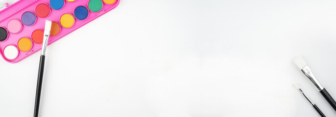 Art and design concept. Panoramic format