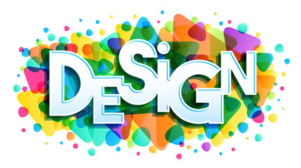 Design word vector creative banner