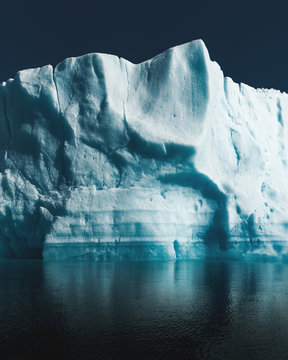Iceberg in bay
