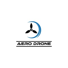aero drone logo template - obrazy, fototapety, plakaty