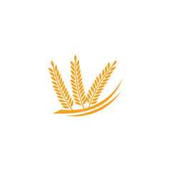 wheat logo template