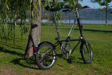 Fototapeta premium 公園の自転車