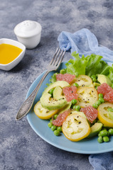Salad of fresh vegetables