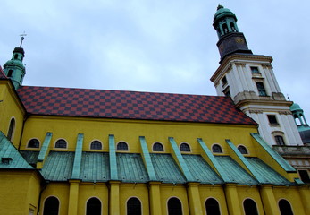 Bazylika św. Jadwig w Trzebnicy pod Wrocławiem, miejsce wyprawy wielu pielgrzymek - obrazy, fototapety, plakaty