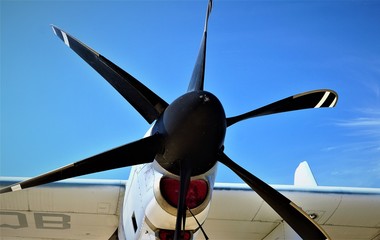 propeller of an airplane