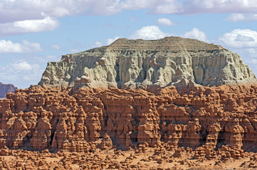 White Butte Looming over Red Rock