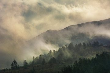 Beautiful,dramatic Switzerland Alps Mountains