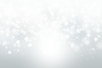 雪をイメージした抽象的背景
