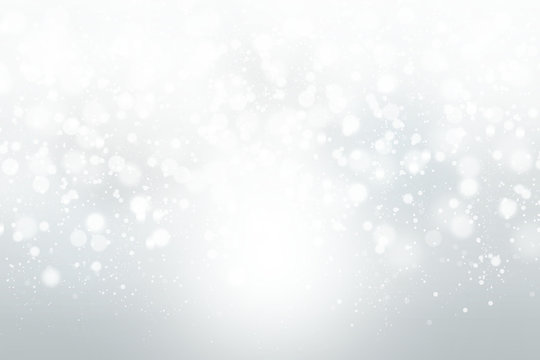 雪をイメージした抽象的背景

