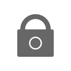 Lock icon. Vector.
