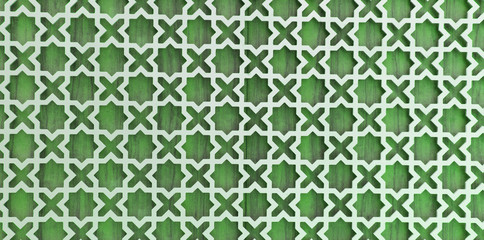 texture of wall decor in traditional arabic style