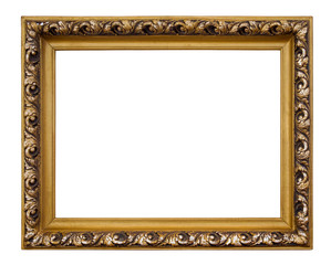 Vintage golden frame