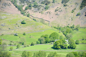 Fototapeta premium Widok na Little Langdale w Lake District