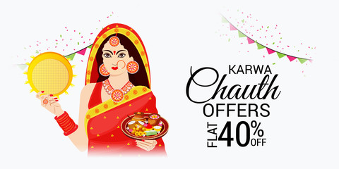 Happy karwa Chauth Celebration.