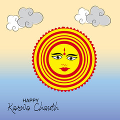 Happy karwa Chauth Celebration.