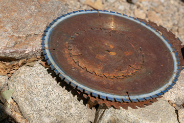 Fototapeta premium rusty metal close up