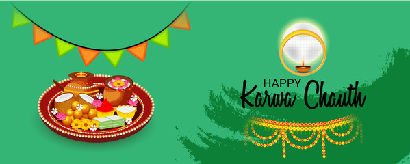 Happy karwa Chauth Celebration.