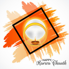 Happy karwa Chauth Celebration.