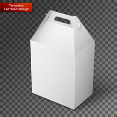 White Product Package Box