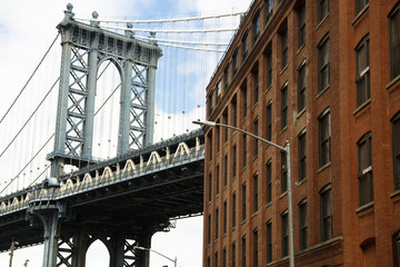Fototapeta premium Manhattan Bridge in NYC