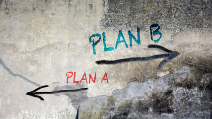 Schild 391 - Plan B