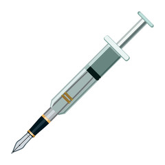 Pen syringe injector application
