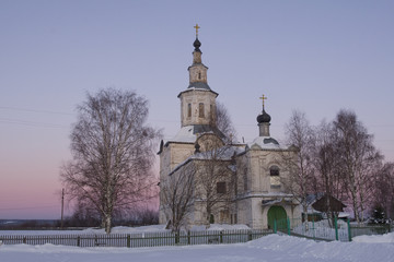Old Church of the 17th century in the city of Lalsk .