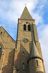 Fototapeta na wymiar La Roche-en-Ardenne church, Belgium