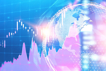 Purple graphs and Earth hologram