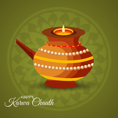 Happy karwa Chauth Celebration.