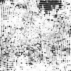 Halftone texture black and white