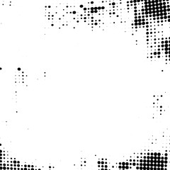 Halftone texture black and white