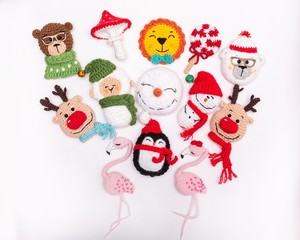 new year, Christmas, Studio, decor, toys, knitting, 
