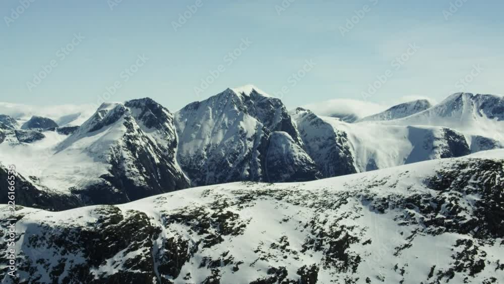 Wall mural The Alps of west Norway