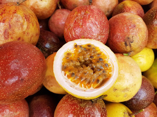 Passion fruit is delicious