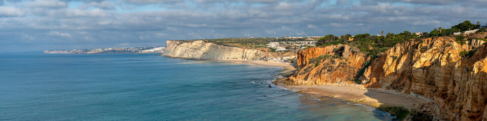 Fototapeta na wymiar Panorama of Praia do Canavial