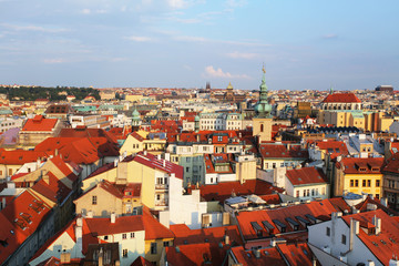 Old town square in Prague, Czech republic