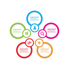 Modern infographic