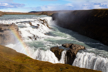 Icelandic waterfall