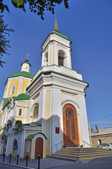 Voronezh, Russia. Resurrection Church on Ordzhonikidze Street