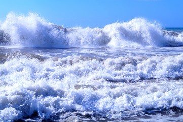 Waves in the Mediterranean