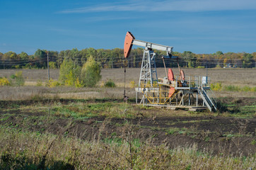 Fototapeta na wymiar Oil production
