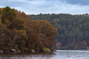 river in autumn