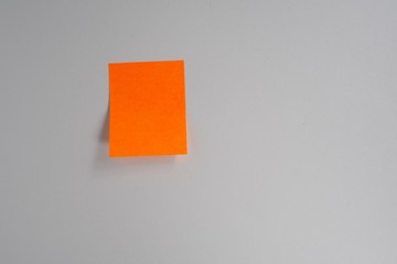 sticky notes on white background