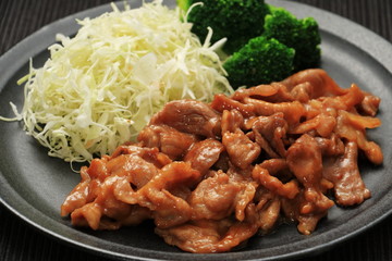 豚のしょうが焼き