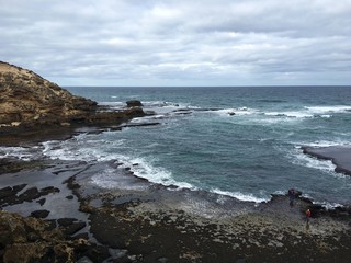 sea and rocks
