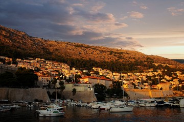 Sunset in Dubrovnik