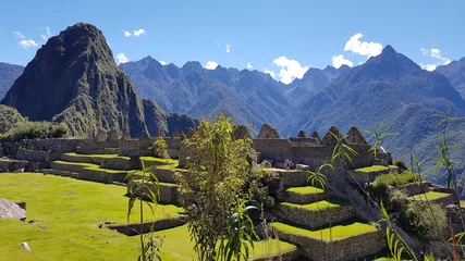 Fotobehang Citadelle du machu Picchu © Alain Crépin