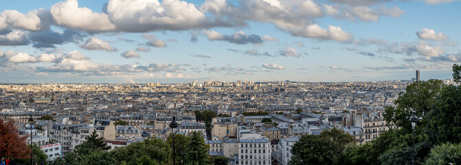 Views of Paris city